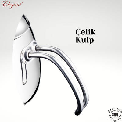 Damla Orta Bakalit kulp - Kırmızı İnsörtlü - 2