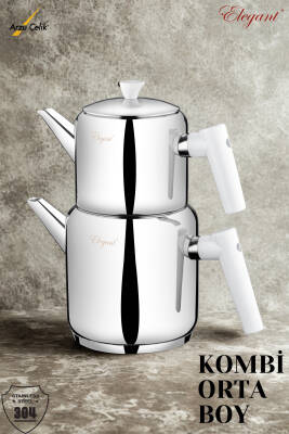 Kombi Orta Bakalit Kulp - Beyaz