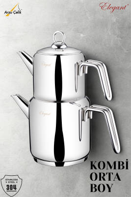 Kombi Orta Çelik Kulp