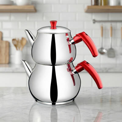 Küre Aile Bakalit Kulp - Kırmızı - 4