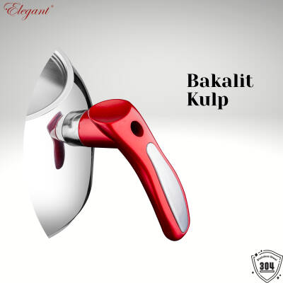 Mirage Aile Bakalit Kulp - İnsörtlü Kırmızı - 2