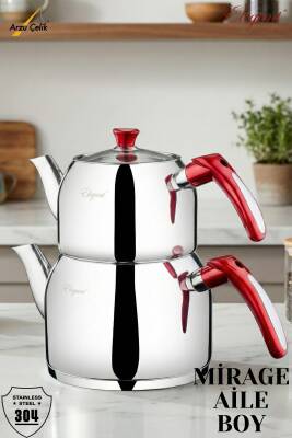 Mirage Aile Bakalit Kulp - İnsörtlü Kırmızı