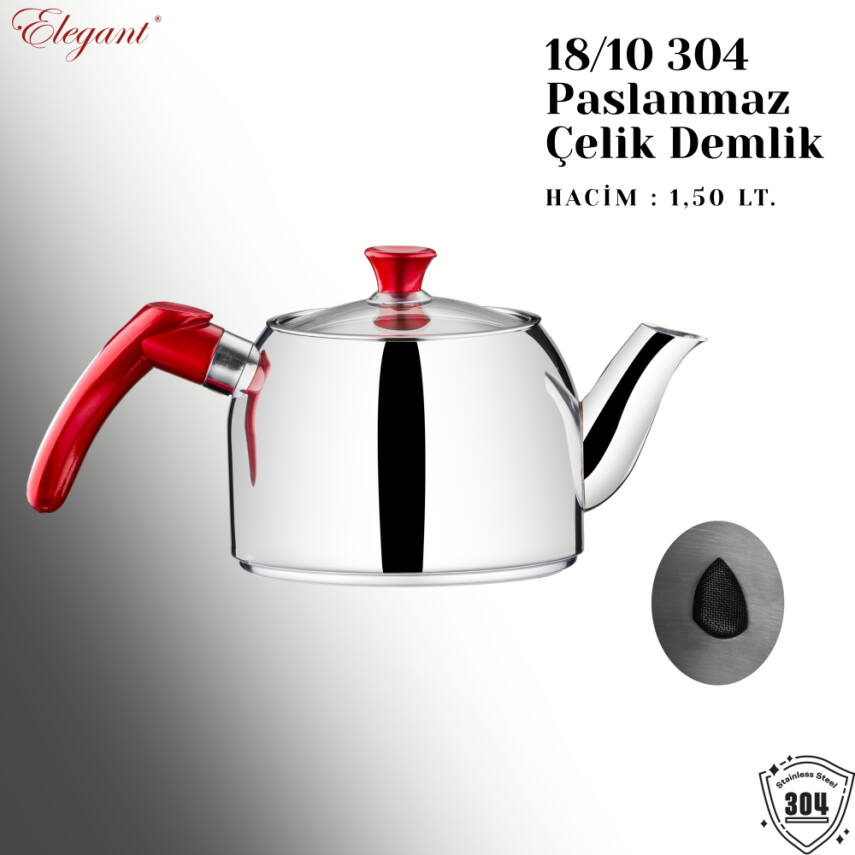 Mirage Aile Bakalit Kulp - İnsörtlü Kırmızı - 3