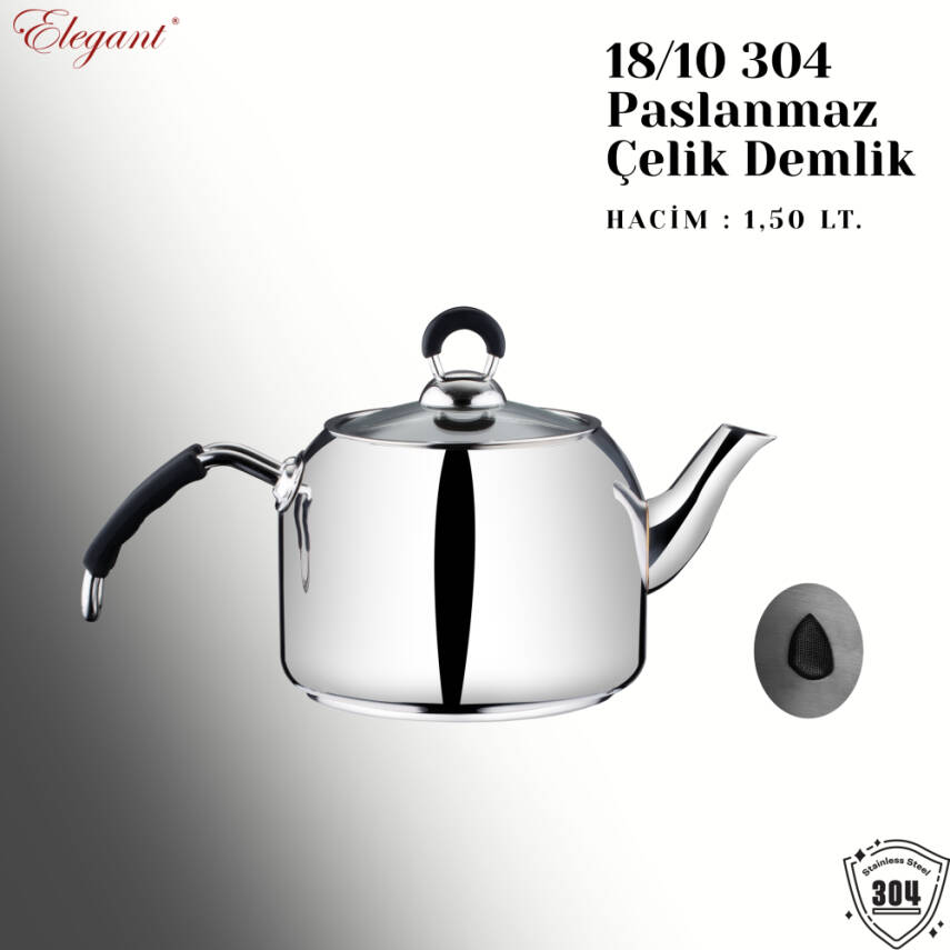 Mirage Aile Silikonlu Çelik Kulp - 4