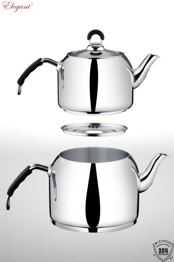 Mirage Mini Silikonlu Çelik Kulp - Süzeksiz - 5