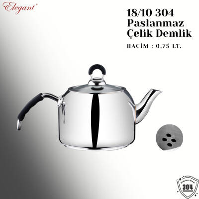 Mirage Mini Silikonlu Çelik Kulp - Süzeksiz - 3