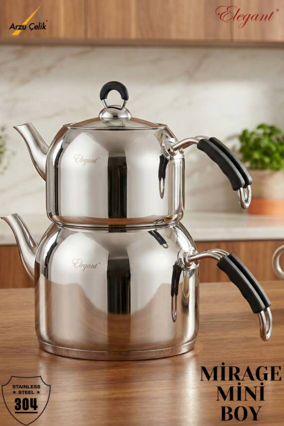 Mirage Mini Silikonlu Çelik Kulp - Süzekli - 1