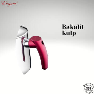 Piramit Orta Bakalit Kulp - Füme - 2