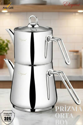 Prizma Orta Çelik Kulp