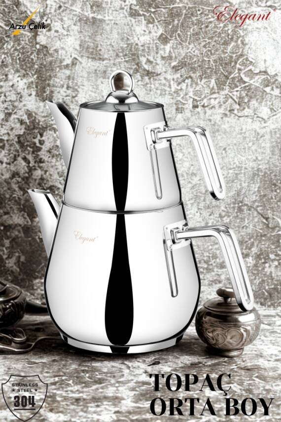 Topaç Orta Çelik Kulp - 1