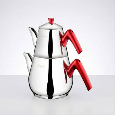 Topaç Orta Bakalit Kulp - Kırmızı