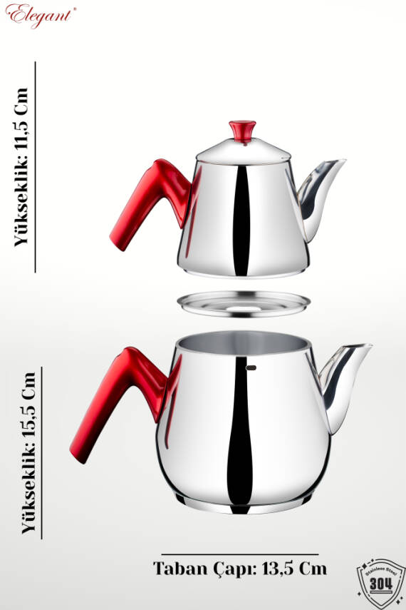 Topaç Orta Bakalit Kulp - Kırmızı - 2