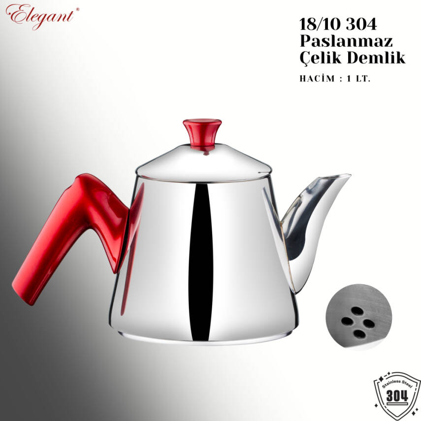 Topaç Orta Bakalit Kulp - Kırmızı - 5